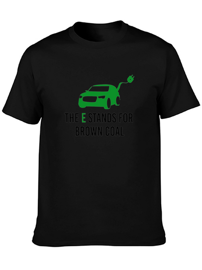 Electric Car Brown Coal T-Shirt