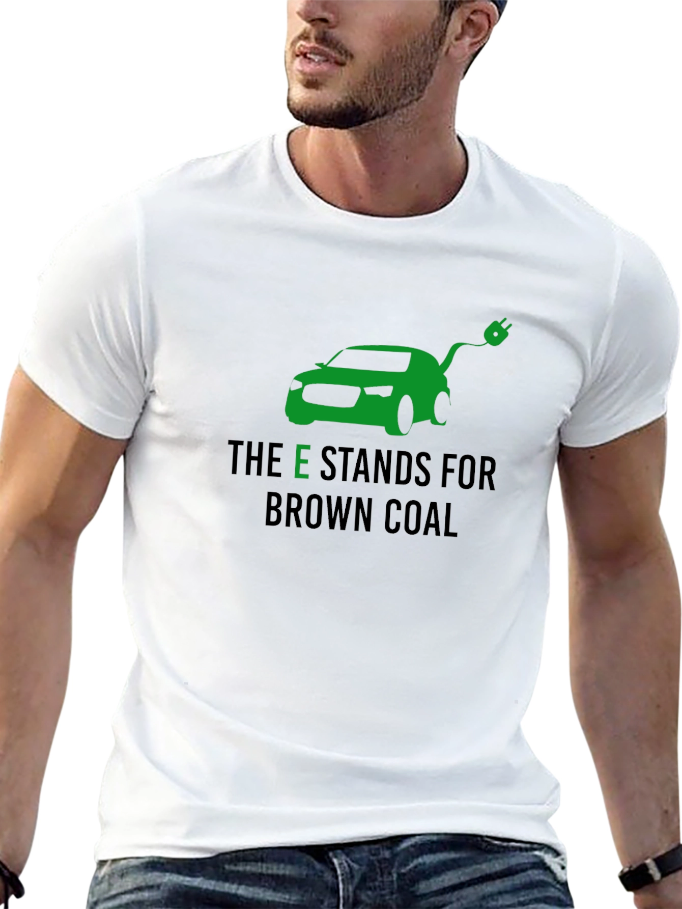 Electric Car Brown Coal T-Shirt