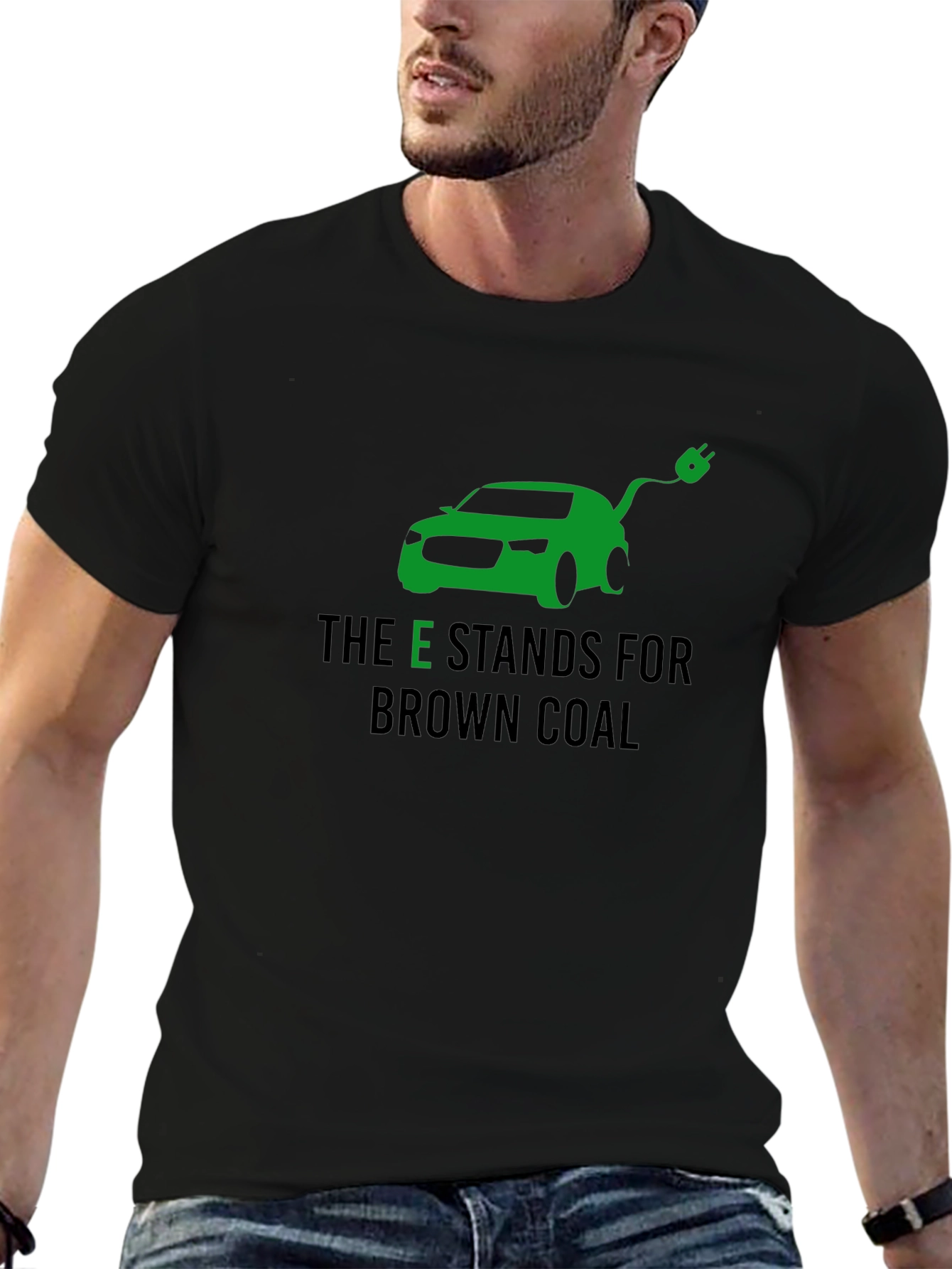 Electric Car Brown Coal T-Shirt