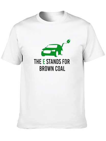 Electric Car Brown Coal T-Shirt