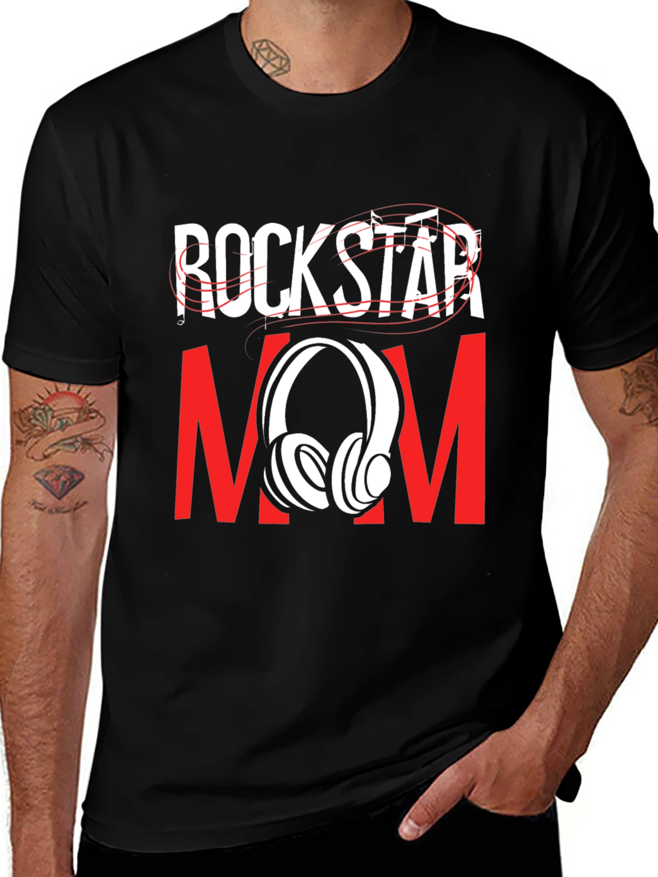 Rockstar Mom T-Shirt - Music Lover Tee