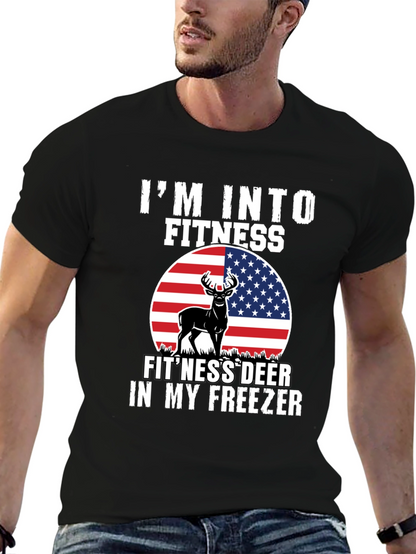 Im Into Fitness Fitness Deer T-Shirt