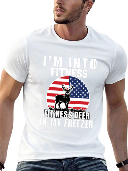 Im Into Fitness Fitness Deer T-Shirt