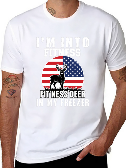 Im Into Fitness Fitness Deer T-Shirt