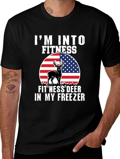 Im Into Fitness Fitness Deer T-Shirt