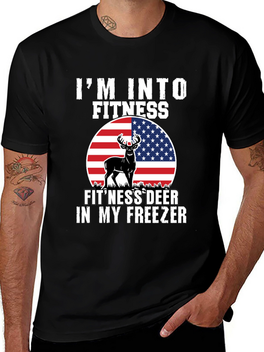 Im Into Fitness Fitness Deer T-Shirt