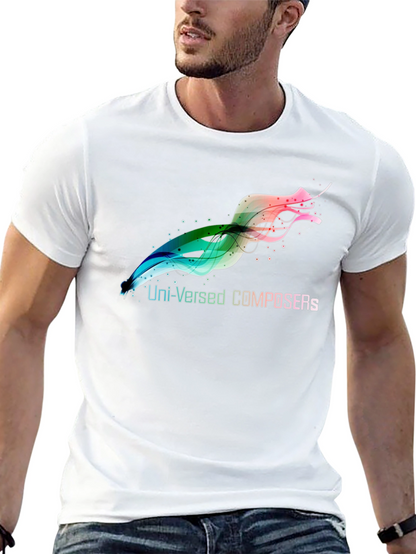 Uni-Versed Composers Graphic Black T-Shirt