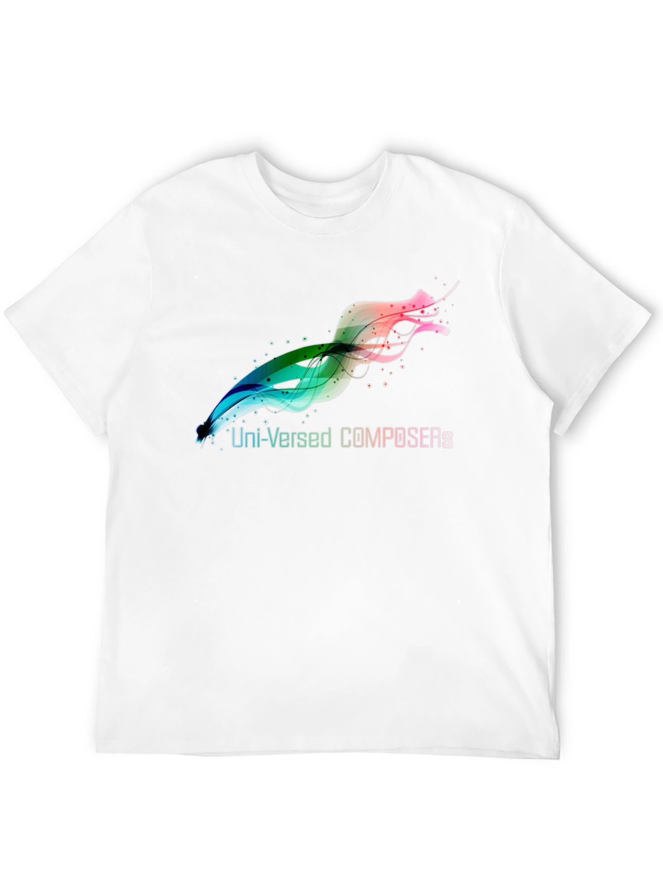 Uni-Versed Composers Graphic Black T-Shirt