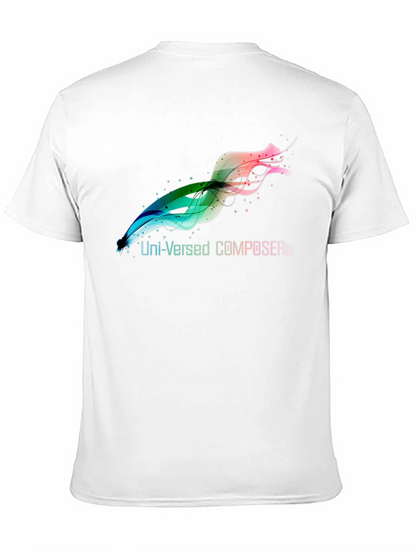 Uni-Versed Composers Graphic Black T-Shirt