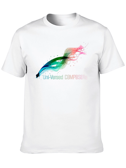 Uni-Versed Composers Graphic Black T-Shirt