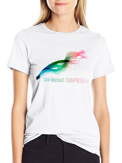 Uni-Versed Composers Graphic Black T-Shirt