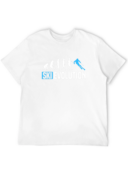 Ski Evolution Black T-Shirt