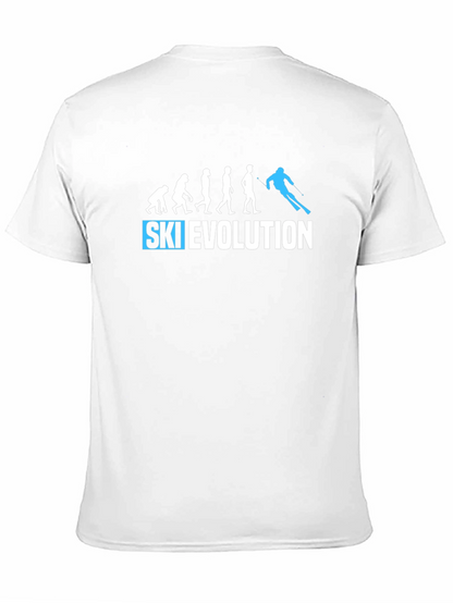 Ski Evolution Black T-Shirt