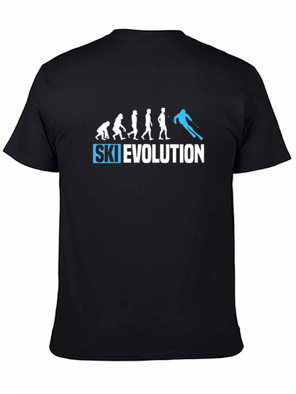 Ski Evolution Black T-Shirt