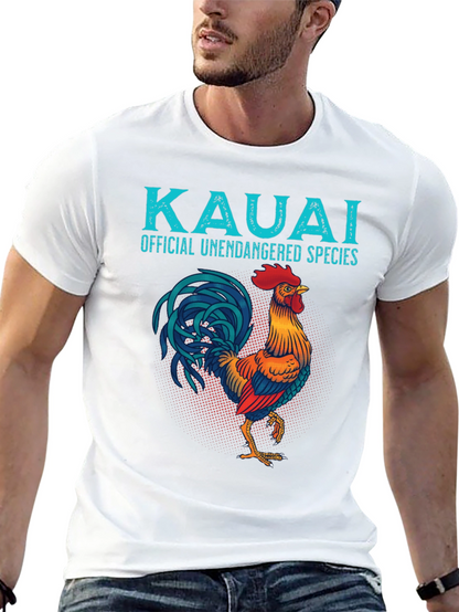 Kauai Official Unendangered Species Graphic T-Shirt