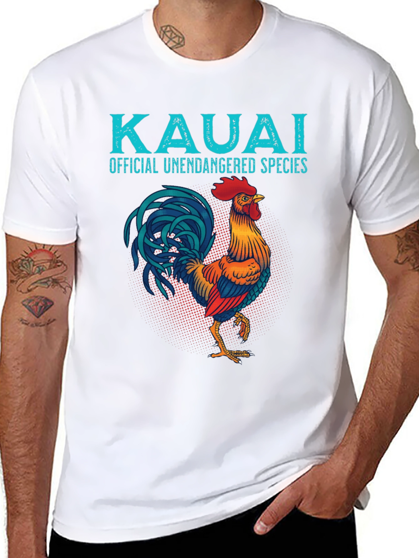 Kauai Official Unendangered Species Graphic T-Shirt