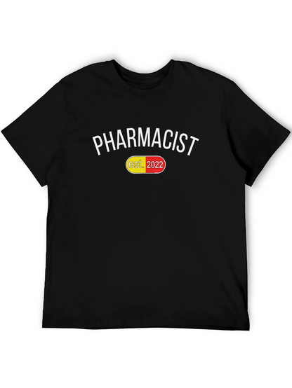 Pharmacist Est. 2022 Pill Design T-Shirt