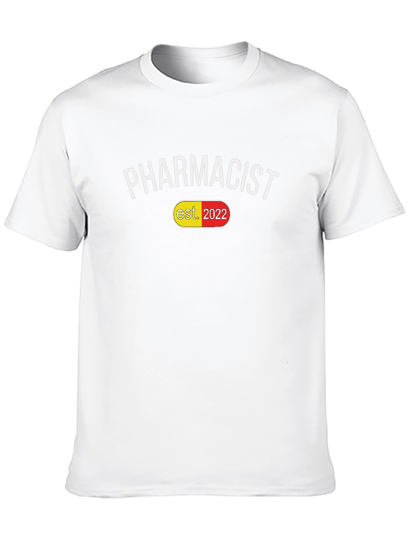 Pharmacist Est. 2022 Pill Design T-Shirt