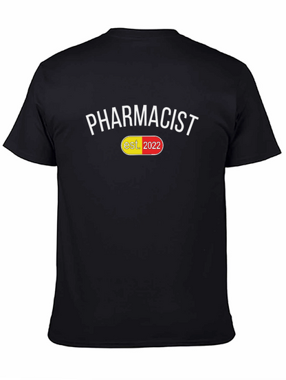 Pharmacist Est. 2022 Pill Design T-Shirt