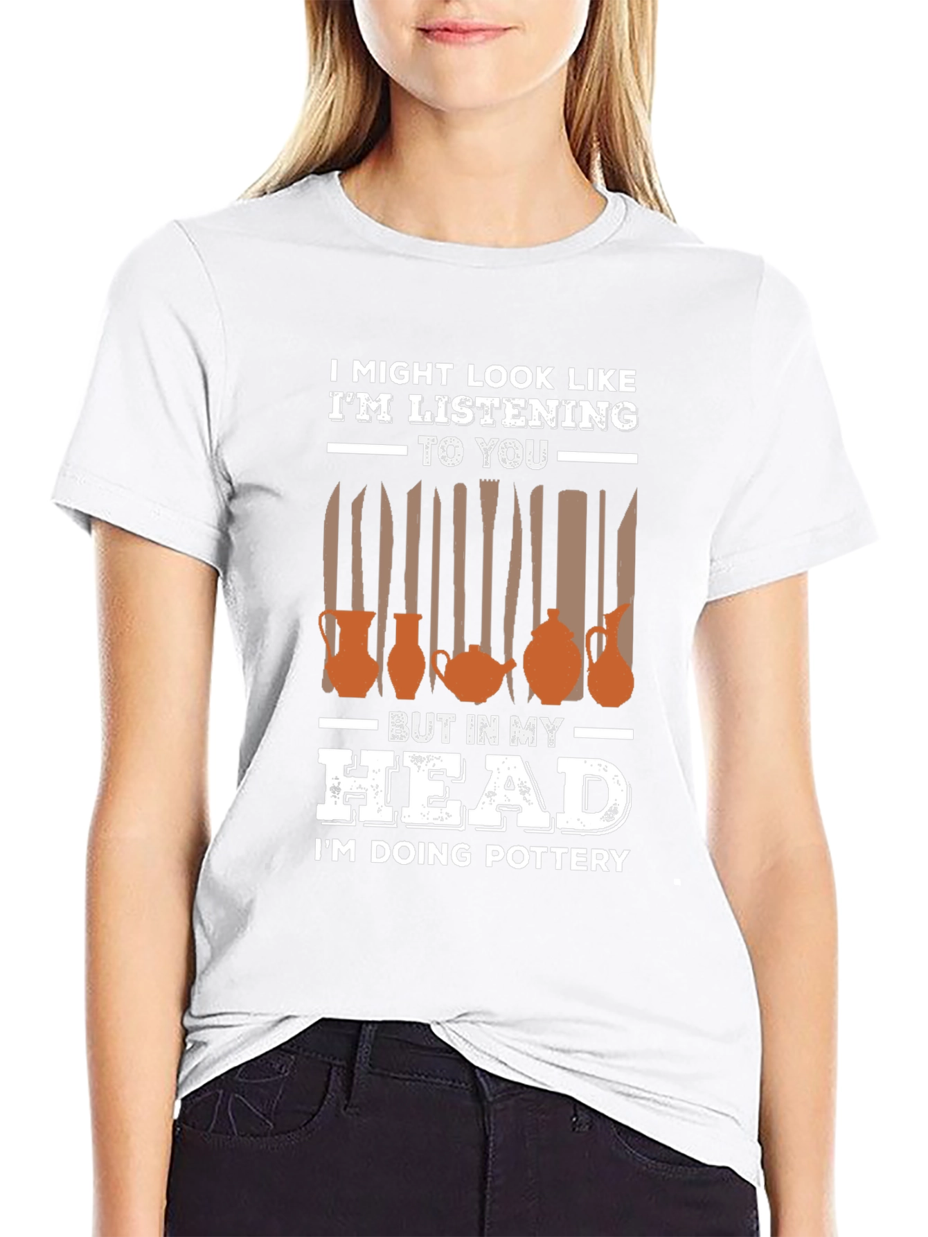 Pottery in My Head Graphic T-Shirt