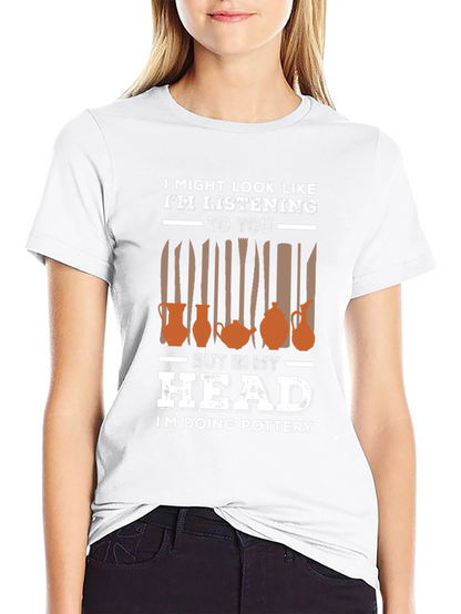Pottery in My Head Graphic T-Shirt