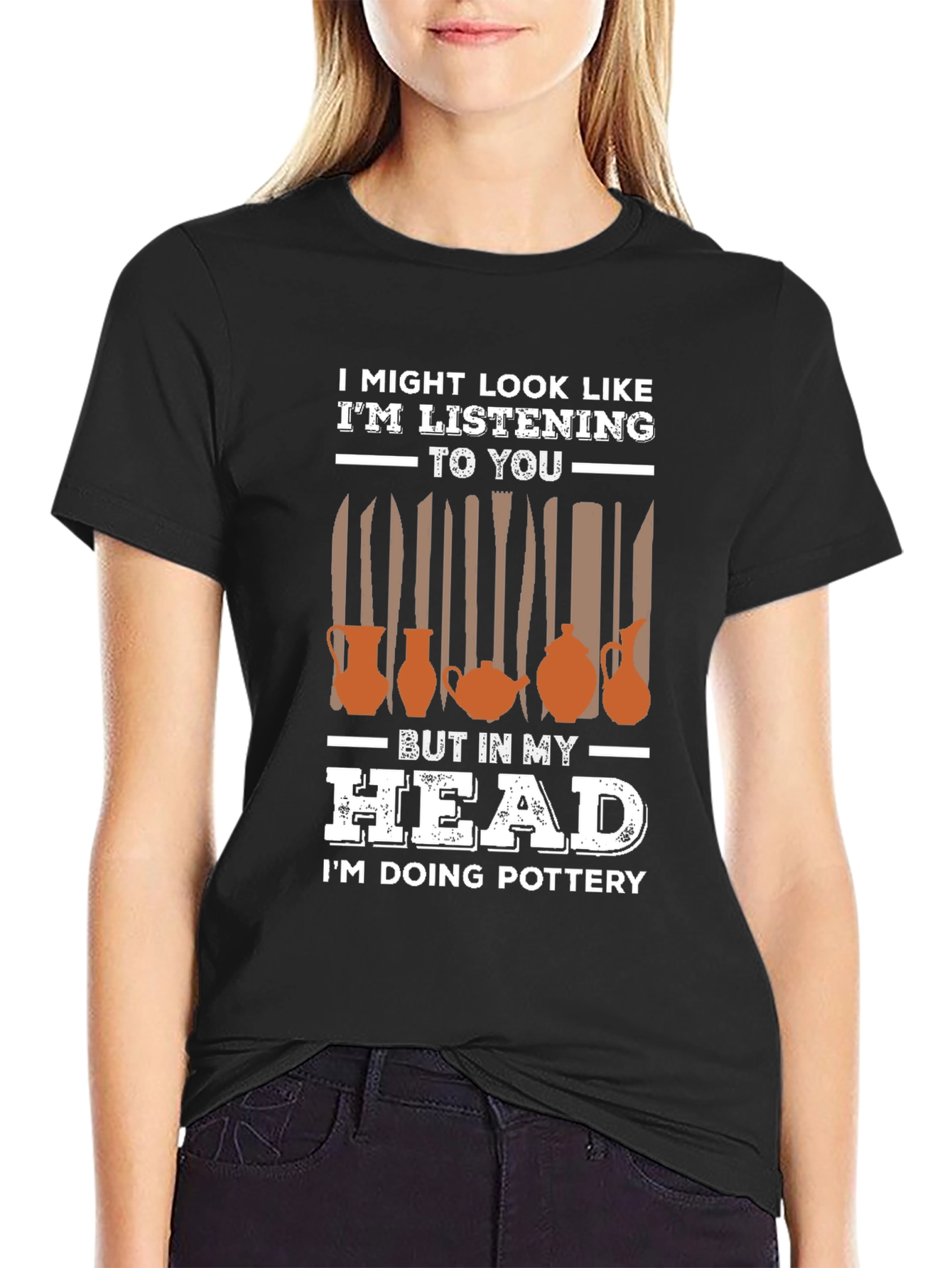Pottery in My Head Graphic T-Shirt