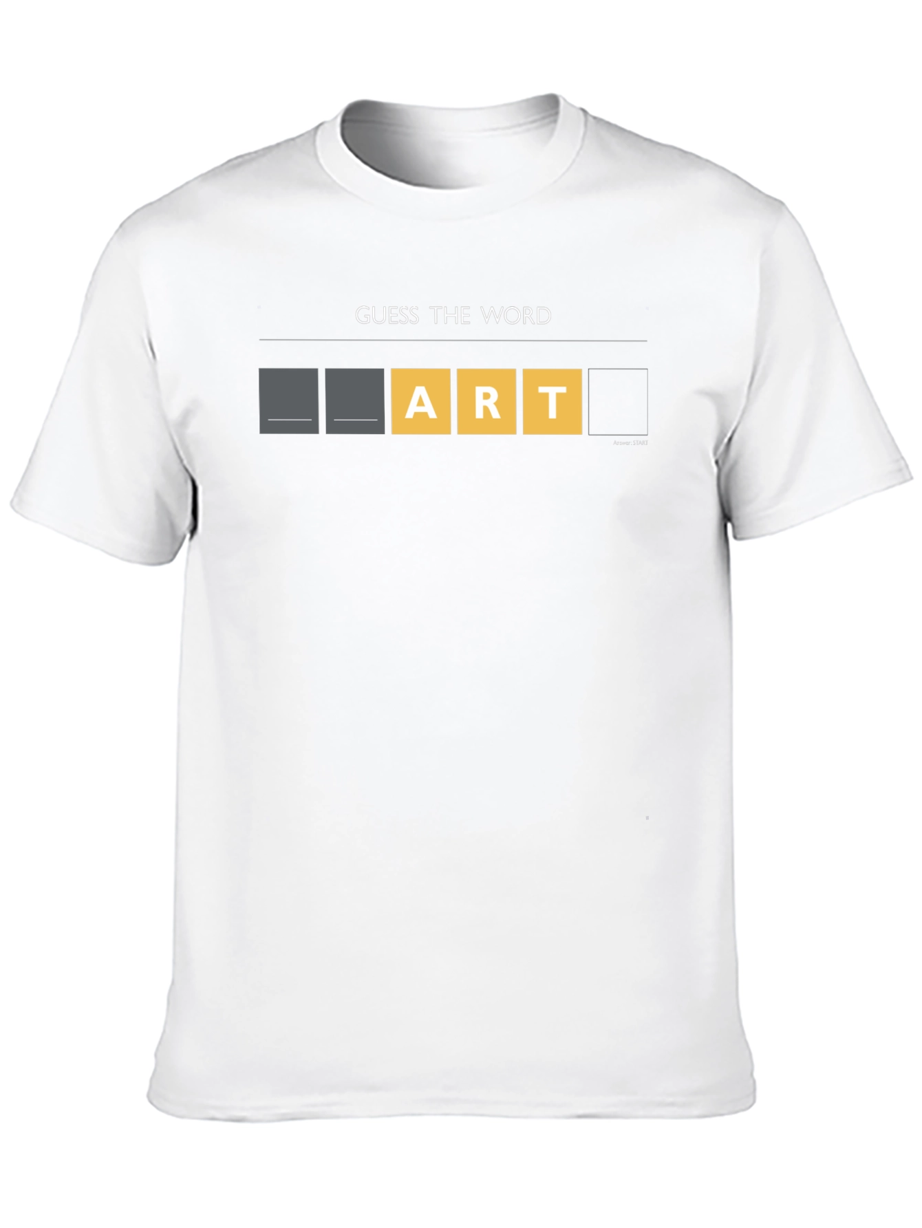 Guess The Word: FART Tee