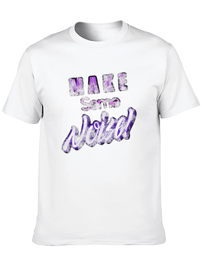 Make Some Noise T-Shirt - Purple Graphic Tee