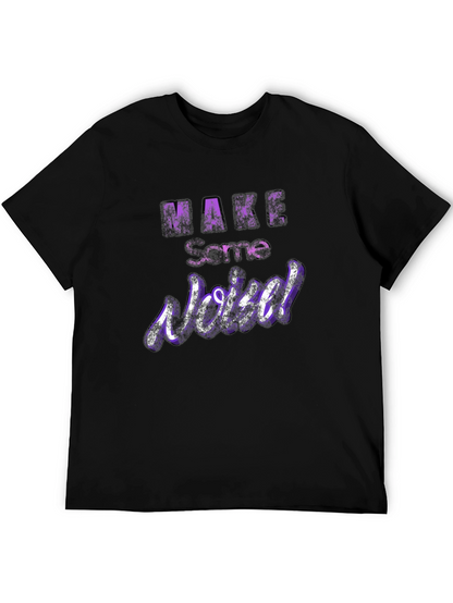 Make Some Noise T-Shirt - Purple Graphic Tee