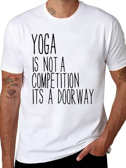 Yoga Is Not A Competition T-Shirt