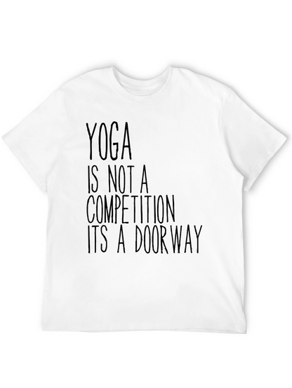 Yoga Is Not A Competition T-Shirt