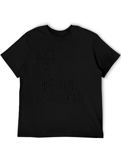 Yoga Is Not A Competition T-Shirt