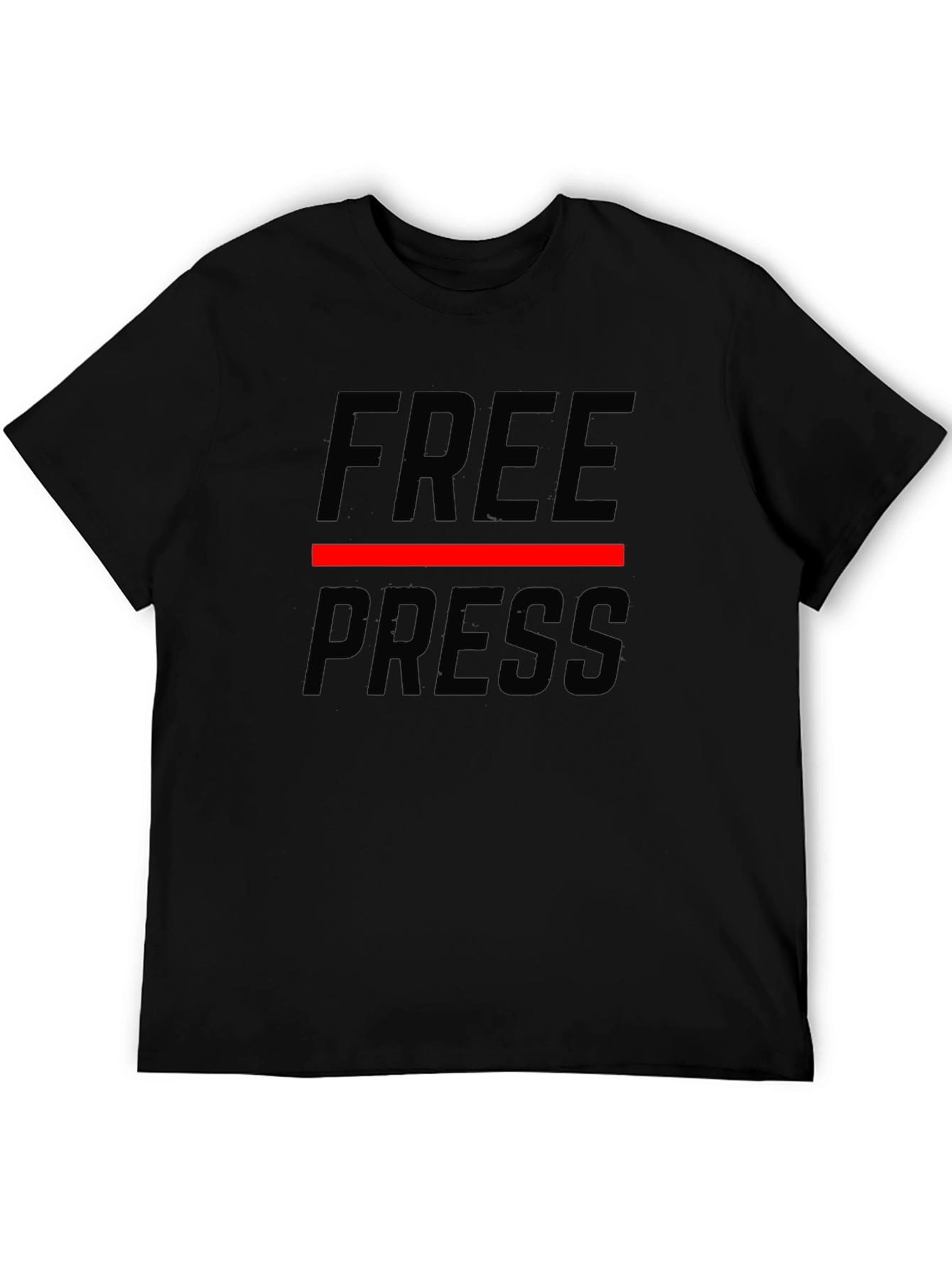 Free Press Graphic Tee - Black