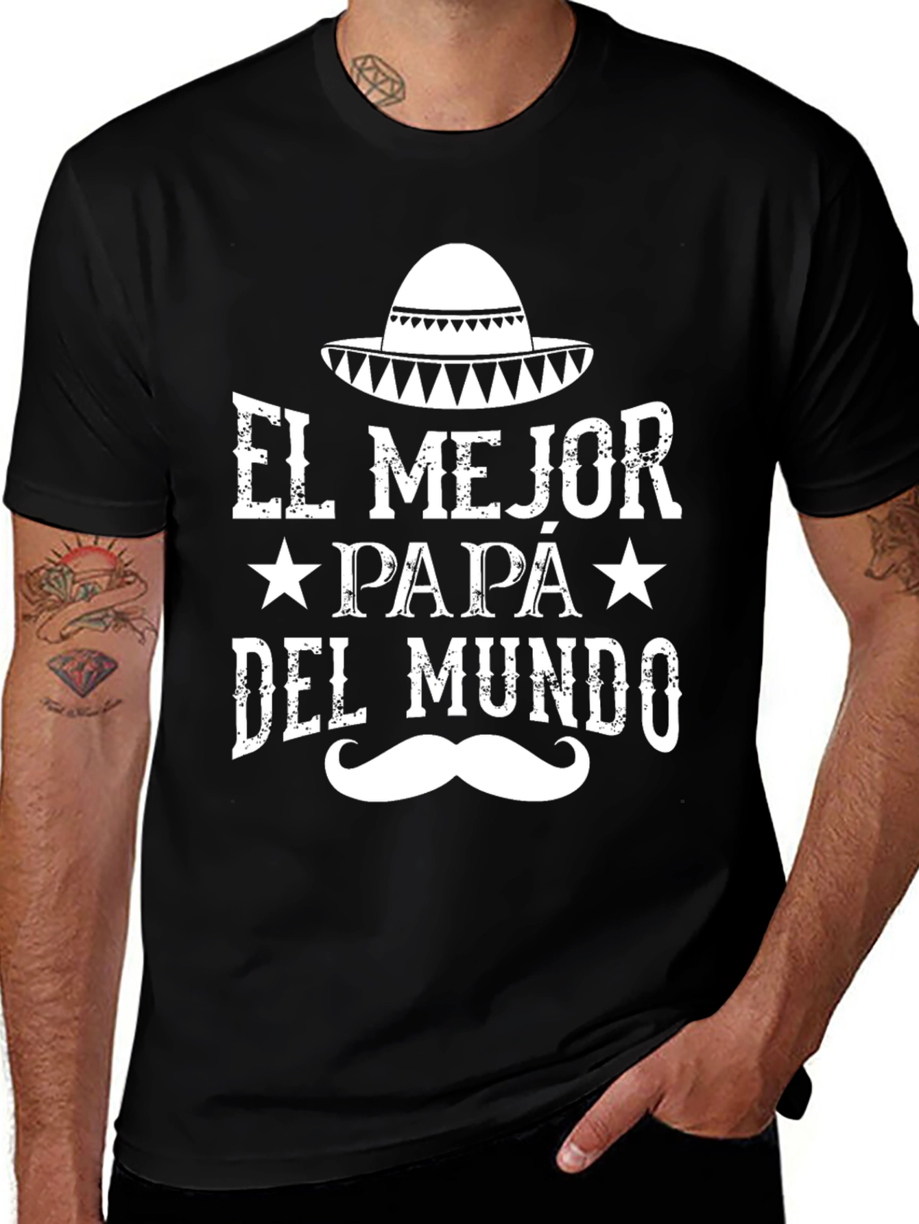 El Mejor Papa Del Mundo T-Shirt
