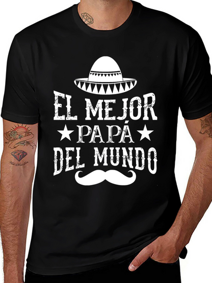 El Mejor Papa Del Mundo T-Shirt