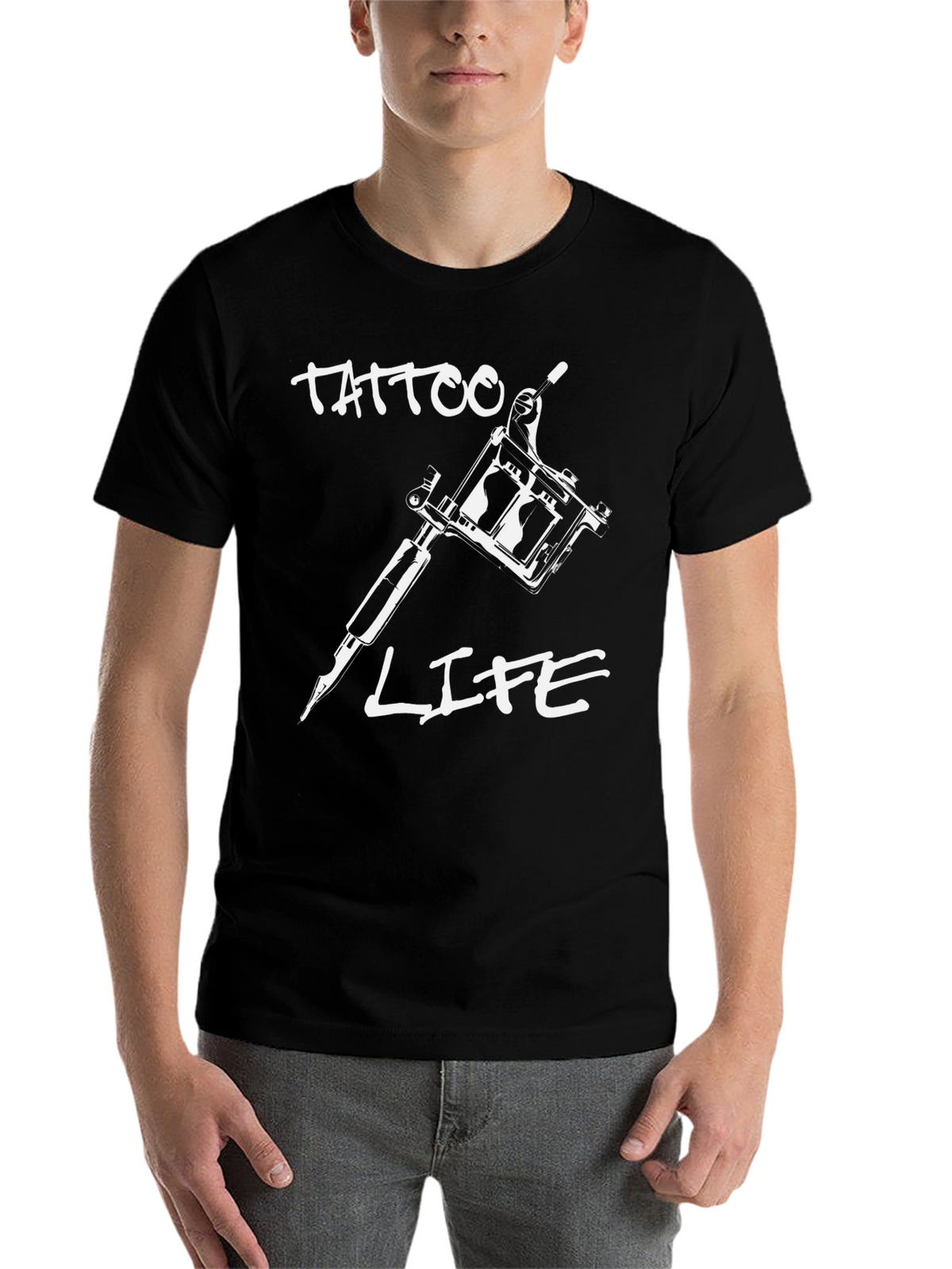 Tattoo Life Graphic Tee - Black