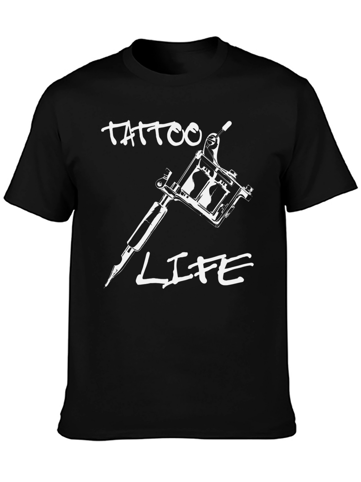 Tattoo Life Graphic Tee - Black