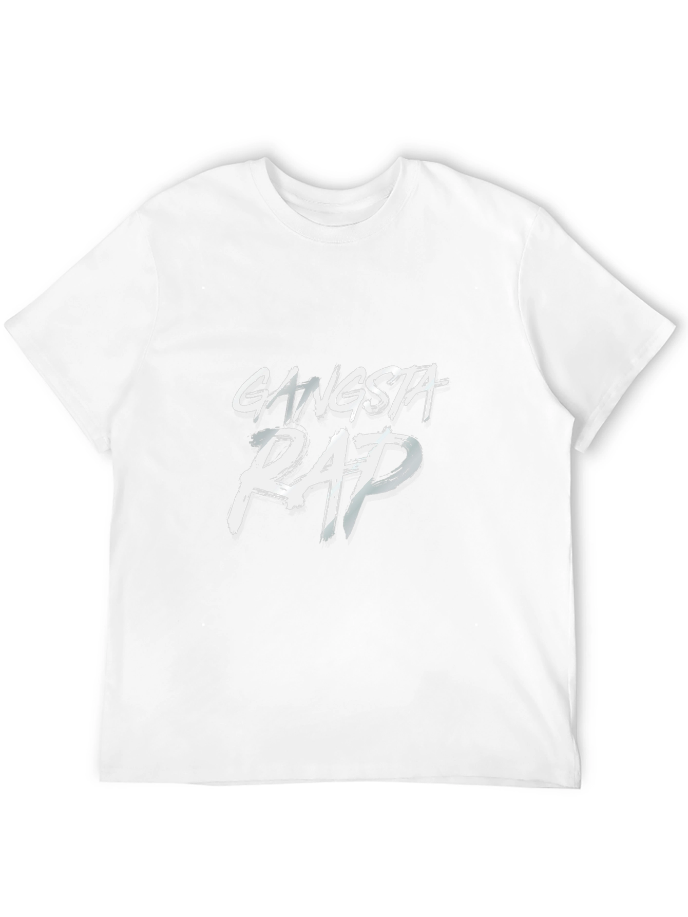 Gangsta Rap Graphic Black T-Shirt