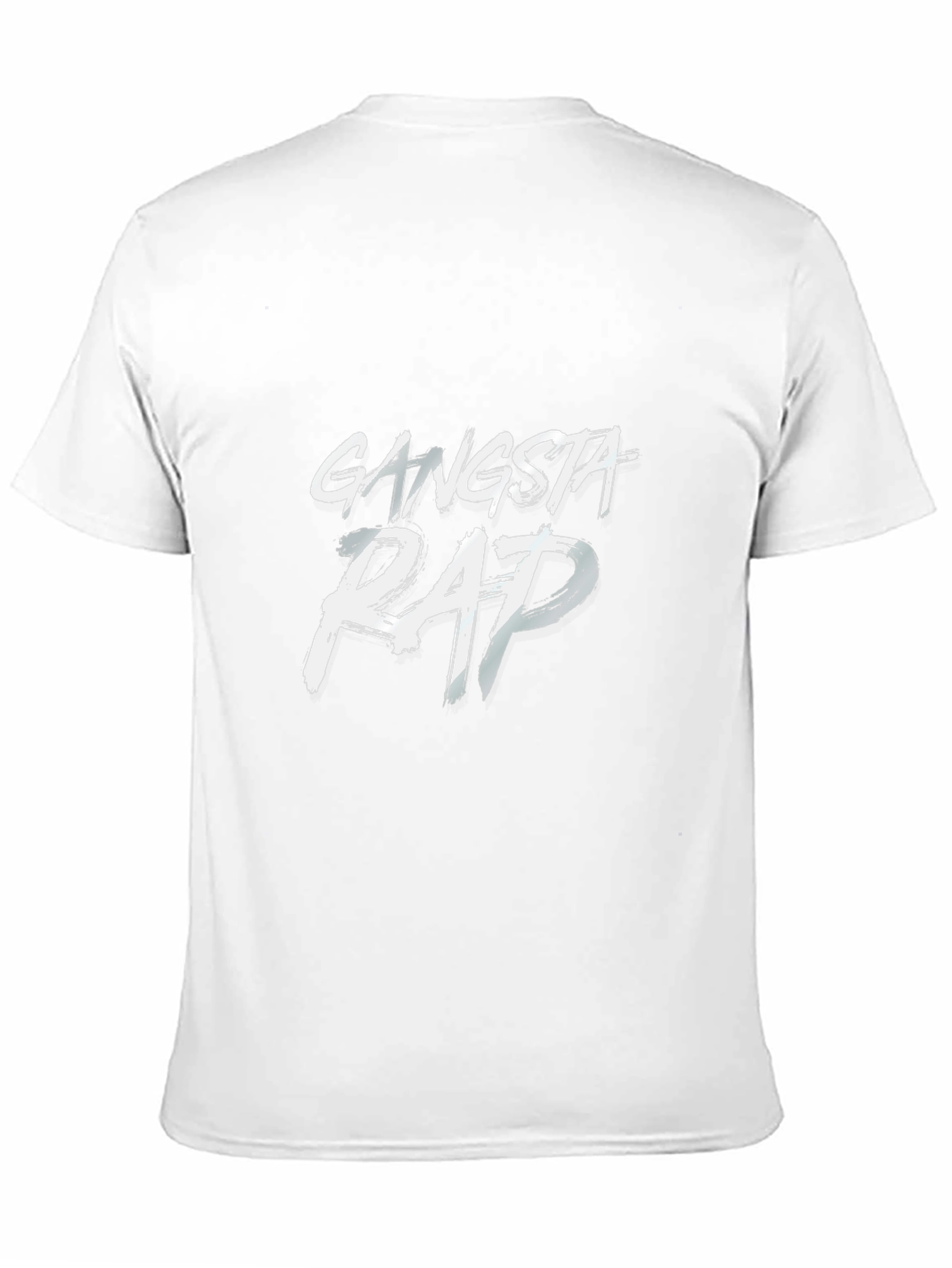 Gangsta Rap Graphic Black T-Shirt