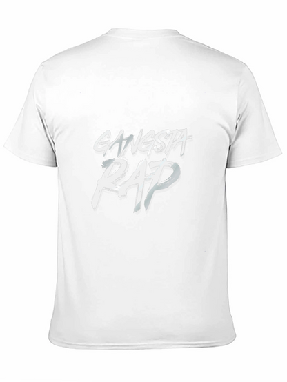 Gangsta Rap Graphic Black T-Shirt
