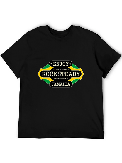 Rocksteady Jamaica Black T-Shirt