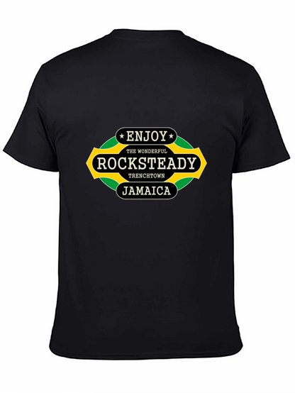 Rocksteady Jamaica Black T-Shirt