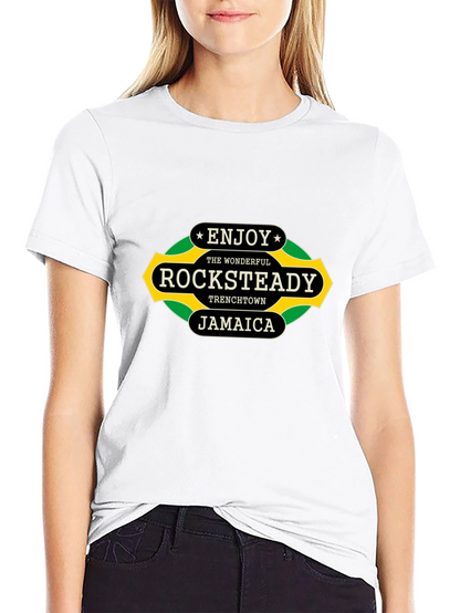 Rocksteady Jamaica Black T-Shirt