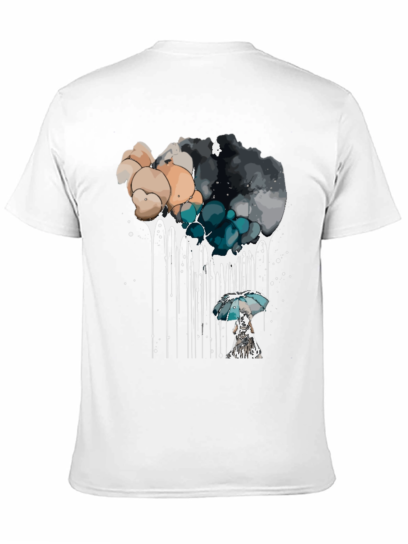 Whimsical Weather T-Shirt - Cotton Blend
