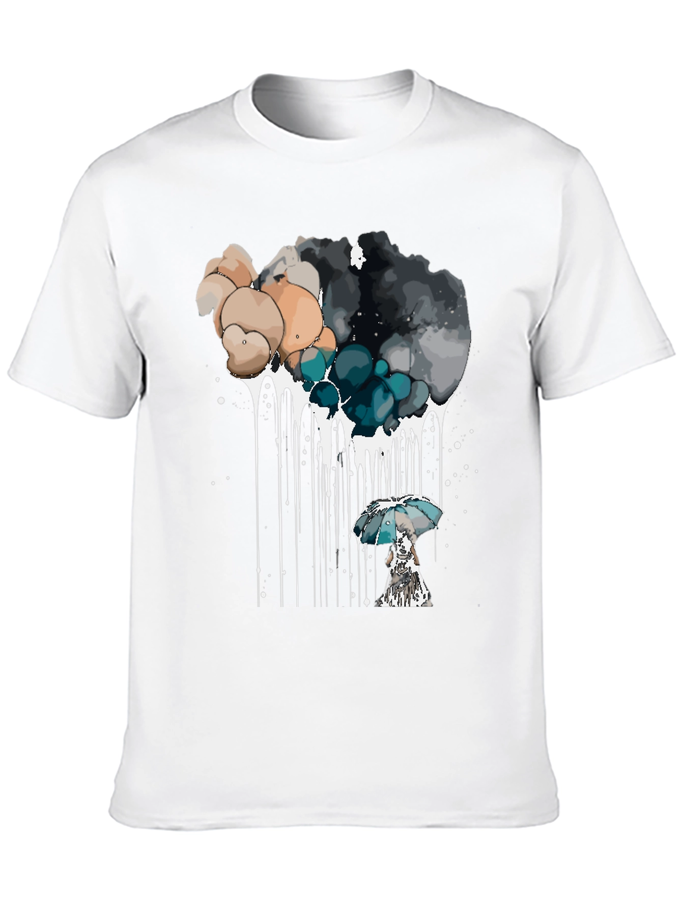 Whimsical Weather T-Shirt - Cotton Blend