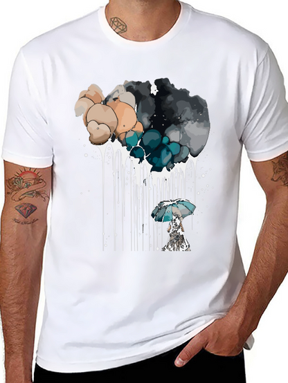 Whimsical Weather T-Shirt - Cotton Blend