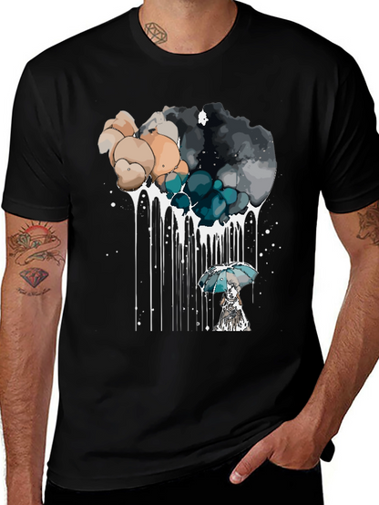 Whimsical Weather T-Shirt - Cotton Blend