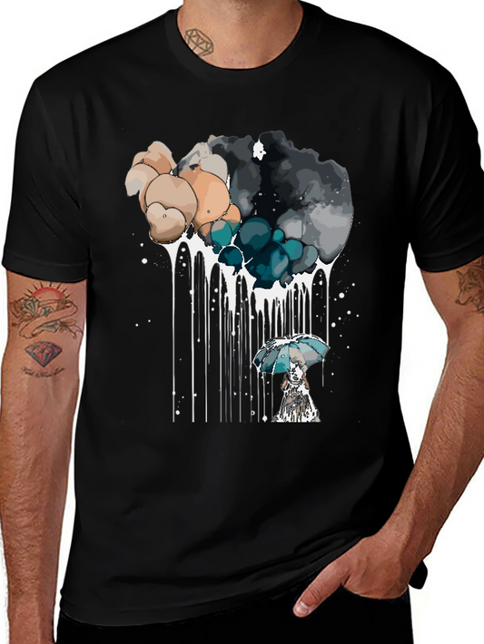 Whimsical Weather T-Shirt - Cotton Blend