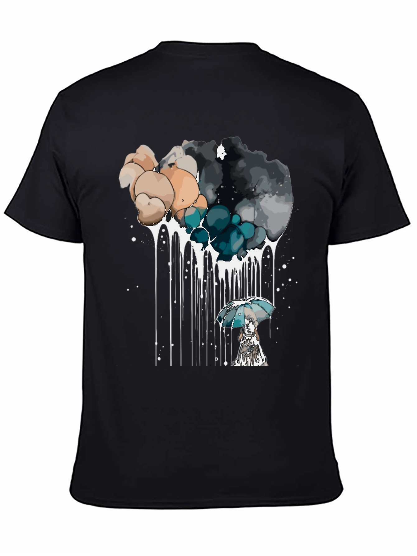 Whimsical Weather T-Shirt - Cotton Blend
