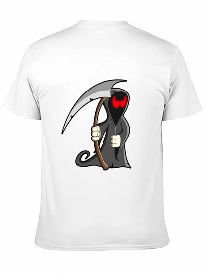 Grim Reaper Graphic T-Shirt - Black
